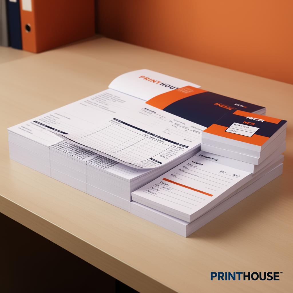 Custom NCR Invoice, Receipt & Docket Books
