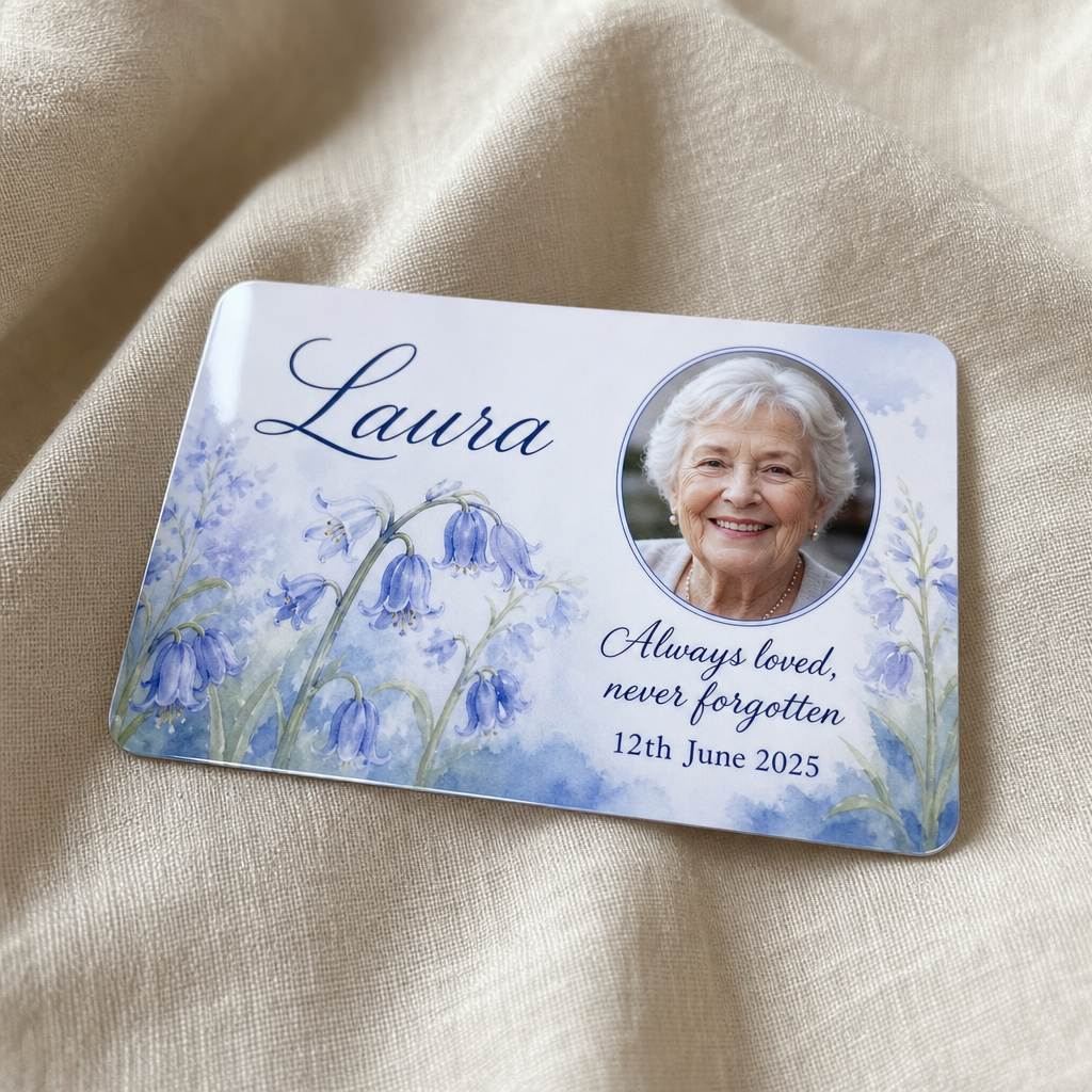 Memorial Wallet Cards